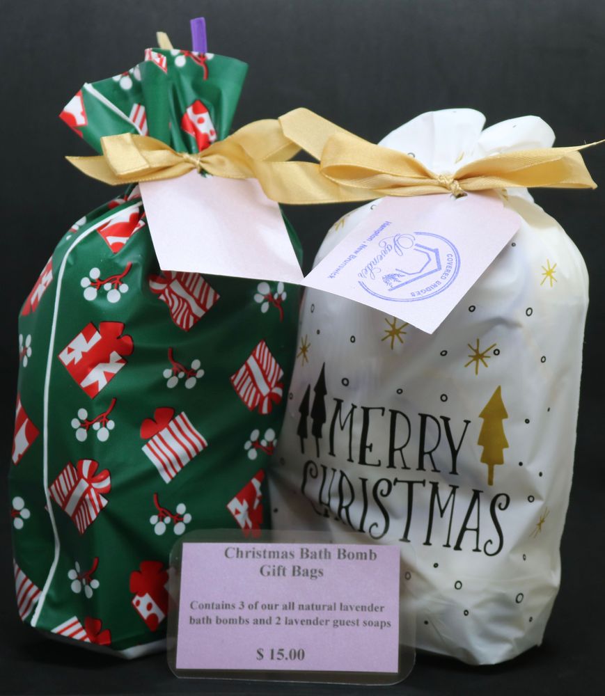 Gift Package of 3 Bath Bombs and 2 Guest Soaps