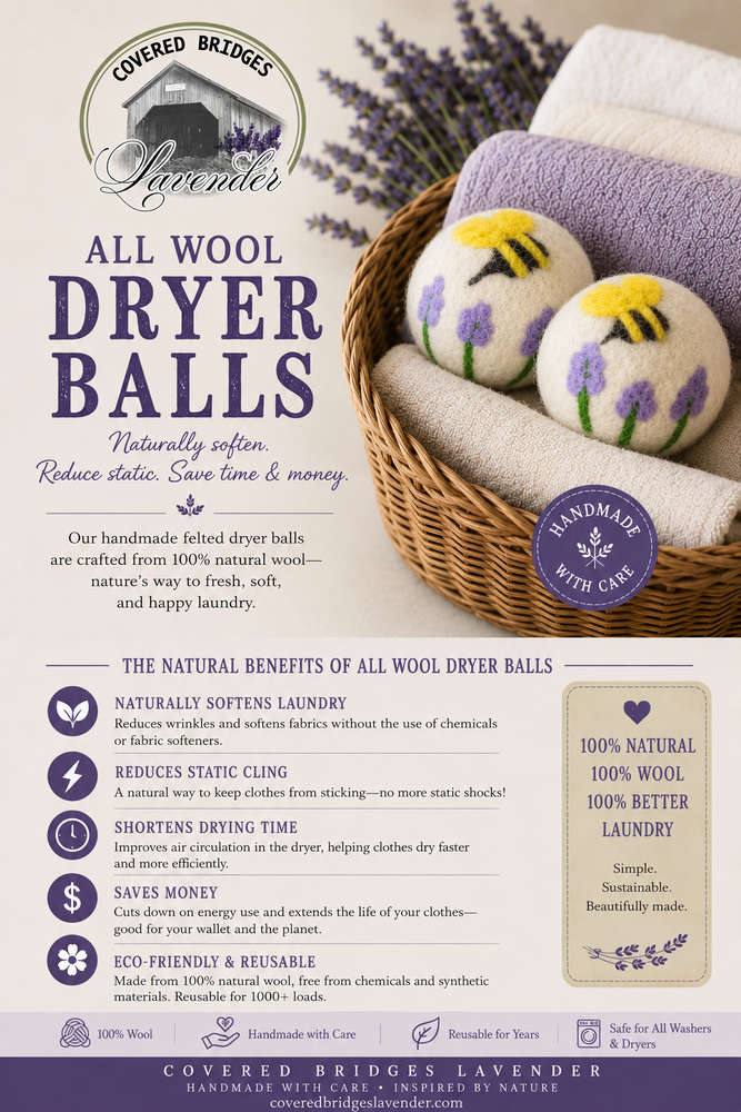 Felted Wool Dryer Balls