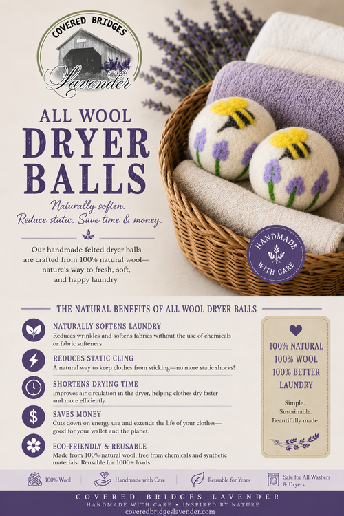 Felted Wool Dryer Balls
