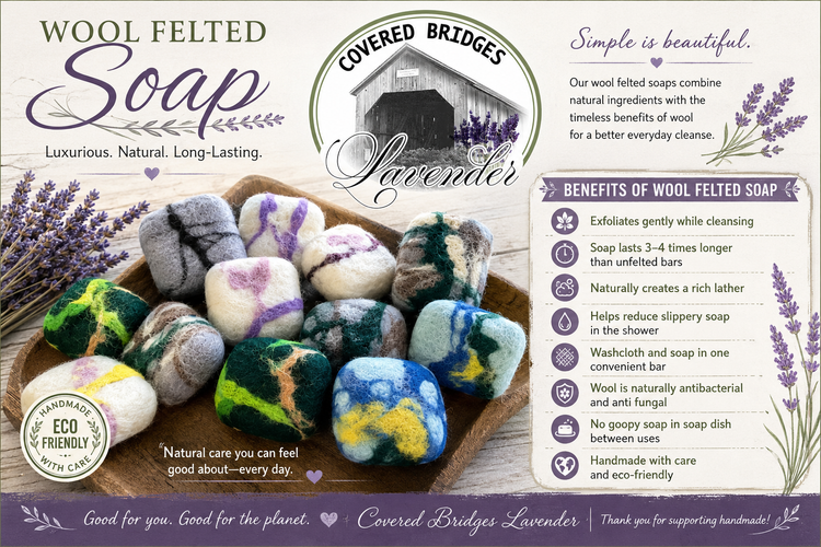 Felted Soaps