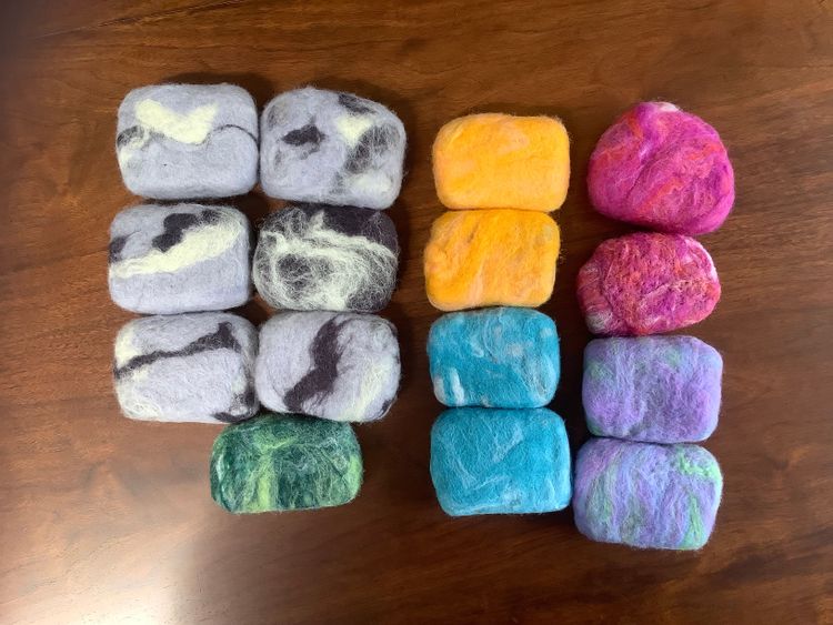 Felted Soaps